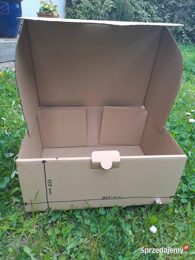 Duży zapas kartonów wysyłkowych 265 365 155 mm Warszawa