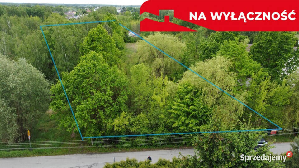 Działka budowlana 4587 m2 we Wsoli koło Radomia Wsola