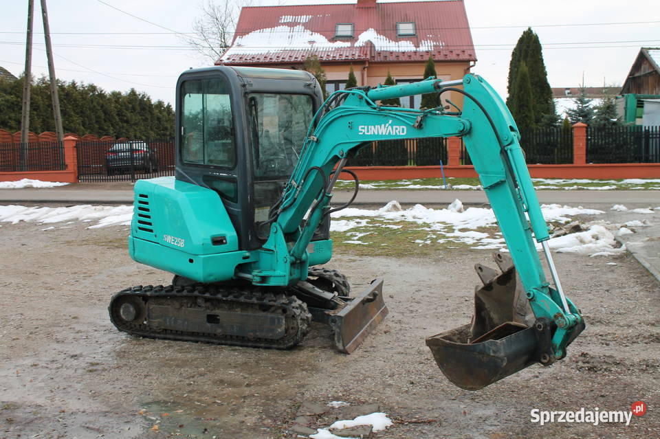 Minikoparka Sunward SWE25B 26t 2018 Waga 2580 małopolskie Wieliczka