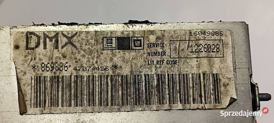 KOMPUTER SILNIKA CADILLAC ELDORADO 1226028 41 Lipno