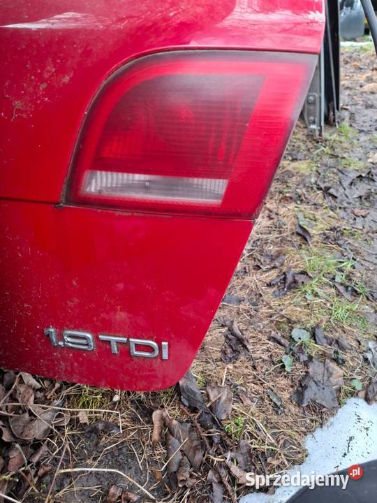 Audi A3 8P Lampy Tylne Tył Lampa W Klapę Wkład Części samochodowe Skawina