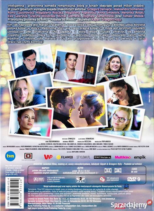 PODATEK MIŁOŚCI GRZEGORZ DAMIĘCKI 1 płyta Kalisz