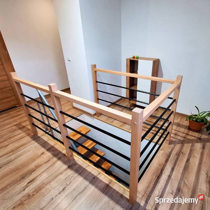 Balustrada Barierka Drewniano Metalowa Na wymiar małopolskie