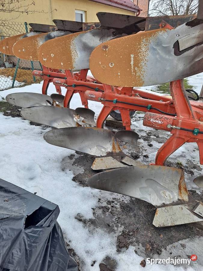 Pług 4 skibowy obrotowy KUHN Master 100 Turowola