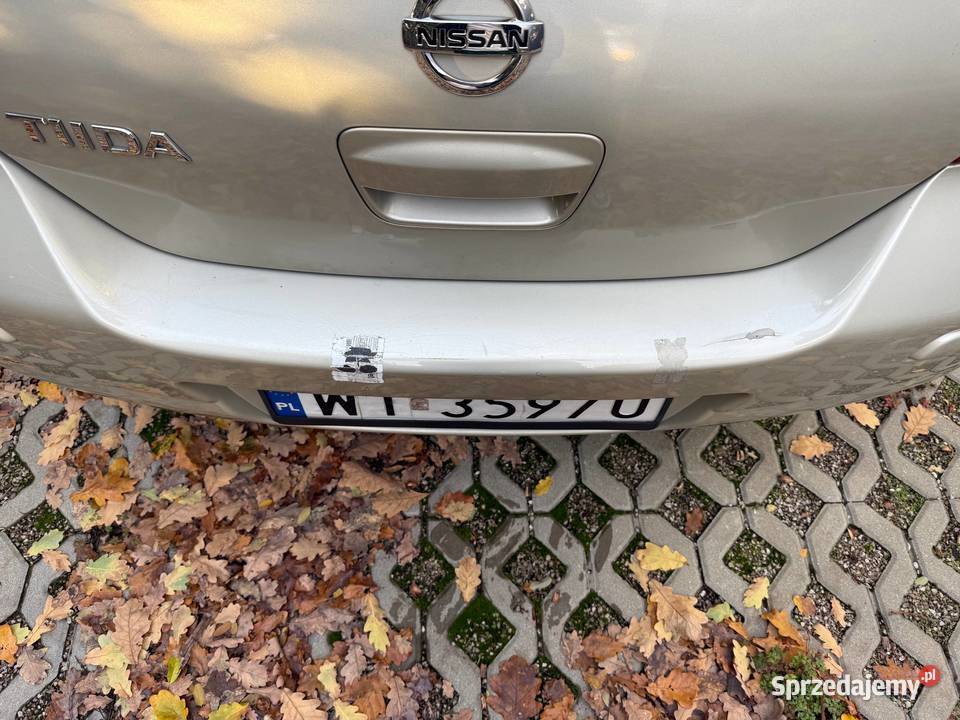 W pełni sprawny gotowy do jazdy Nissan Tiida 16 mazowieckie