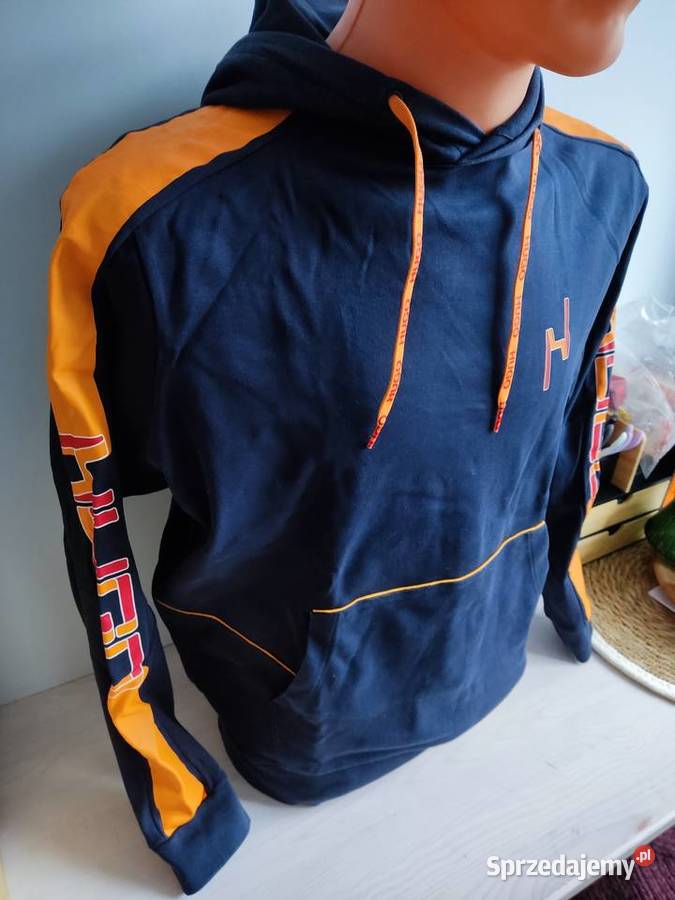 Bluza z kapturem Hugo Boss granatowo Głuchołazy