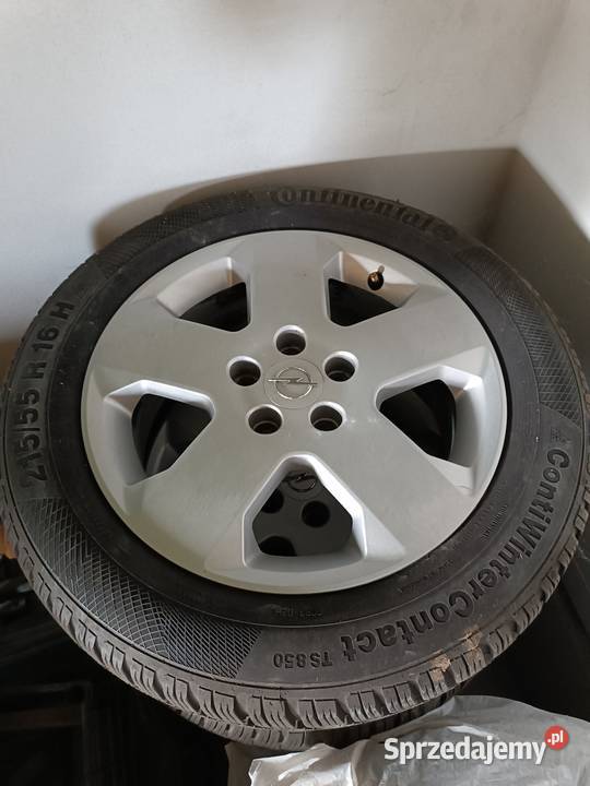Sprzedam alufelgi Opel z oponami zimowymi Wyszków
