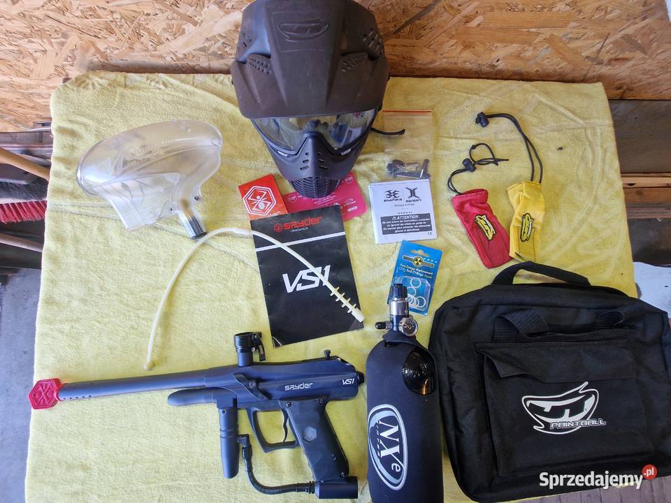 PAINTBALL Marker Zestaw Szczebrzeszyn
