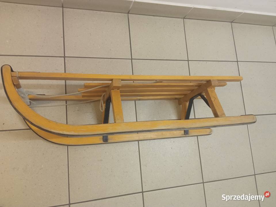Sanki drewniane wzmocniona konstrukcja płóz Warszawa