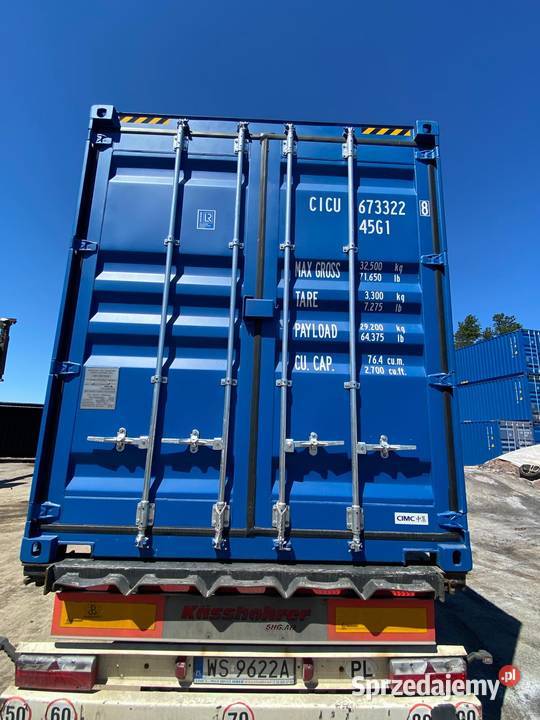 Kontener magazynowy NOWY 40 HC 12m morski