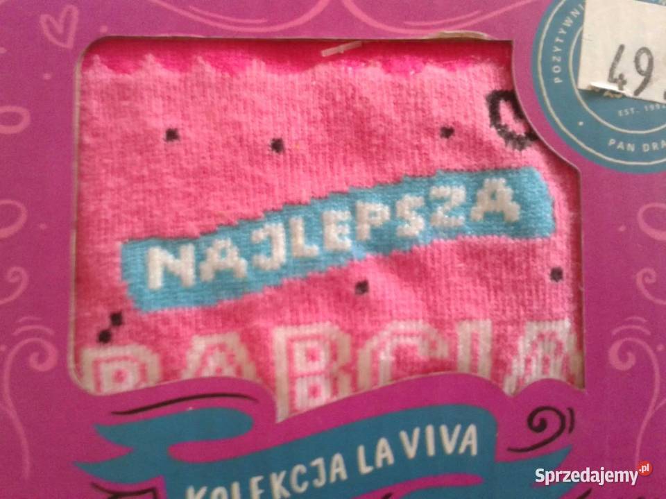 Zestaw na DZIEŃ BABCI Kubek skarpetki w Wołczyn sprzedam