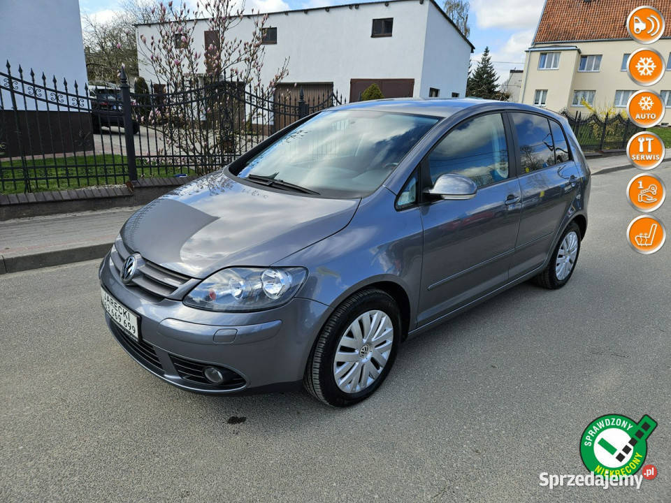 Volkswagen Golf Plus Opłacony Zdrowy Zadbany immobilizer warmińsko-mazurskie Kisielice