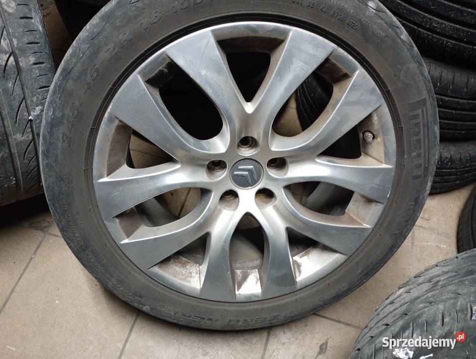 Sprzedam koła aluminiowe 18 oryginał Citroen Samochodowe Kielce