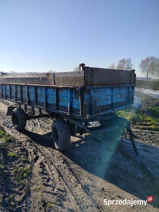 Sprzedam przyczepę Autosan Sanok wywrotka Przyczepy rolnicze Wieczyn