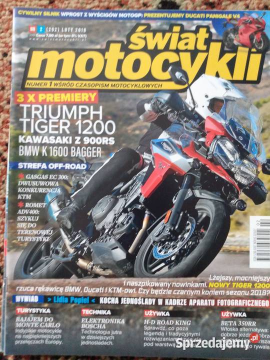 świat motocykli archiwalne numery 7 sztuk Piotrków Trybunalski