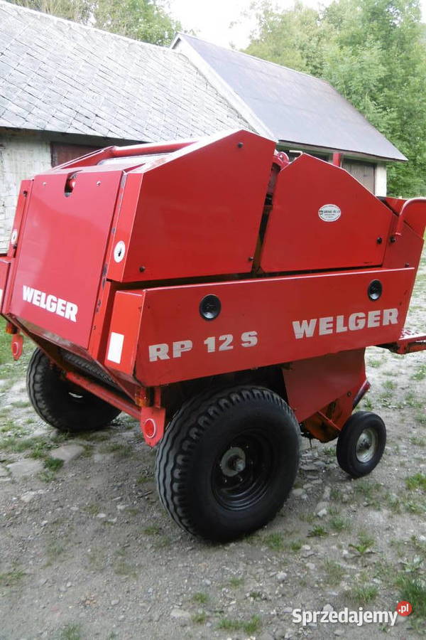 Prasa rolujaca welger rp 12s carraro claas Niedźwiedź