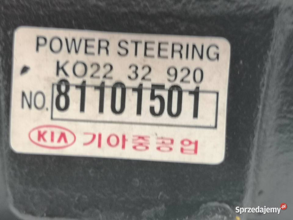 PRZEKŁADNIA KIEROWNICZA KIA SPORTAGE I 19932002