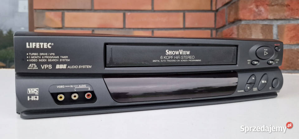 Video magnetowid Lifetec LT9020 LT 9020 6 head Międzychód