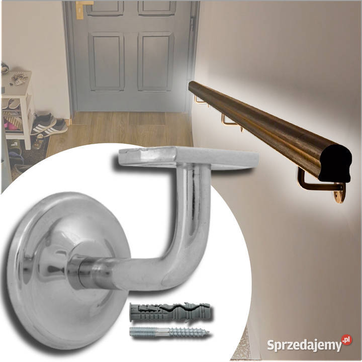 Wspornik do Poręczy Chromowany Gdów sprzedam