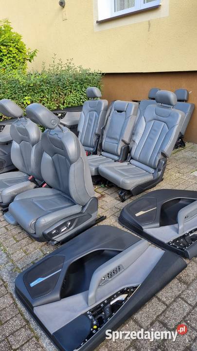 Sprzedam fotele audi Q7 II 4M pomorskie Bytów sprzedam