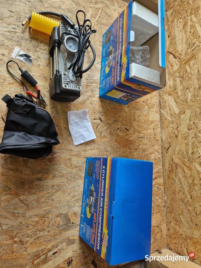 KOMPRESOR SAMOCHODOWY DWUTŁOKOWY 12V 135V Pozostałe Głogowa