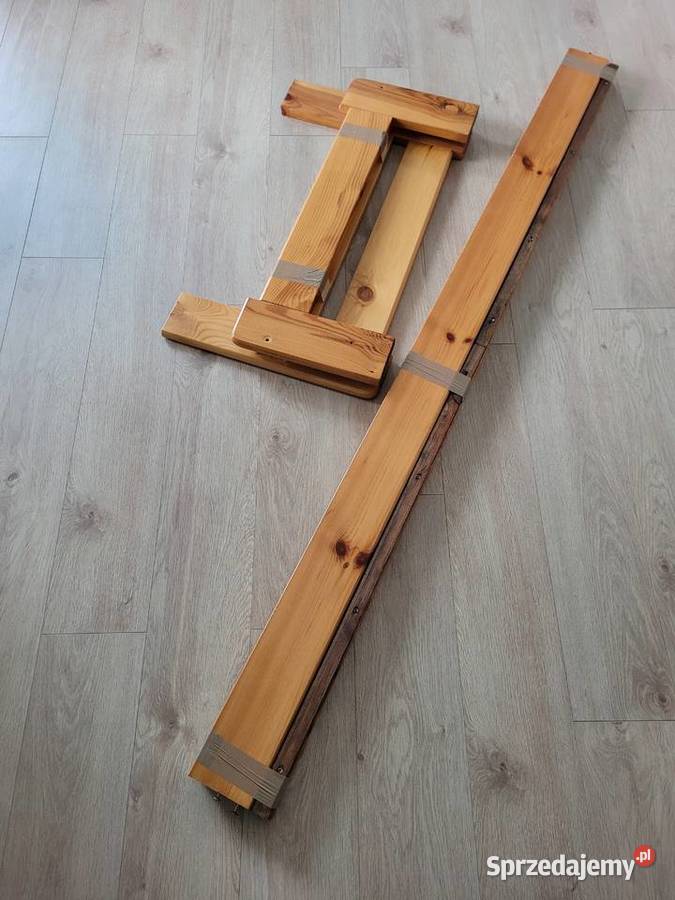 Rama łóżka drewniana 80 x 200 skręcana sprzedam