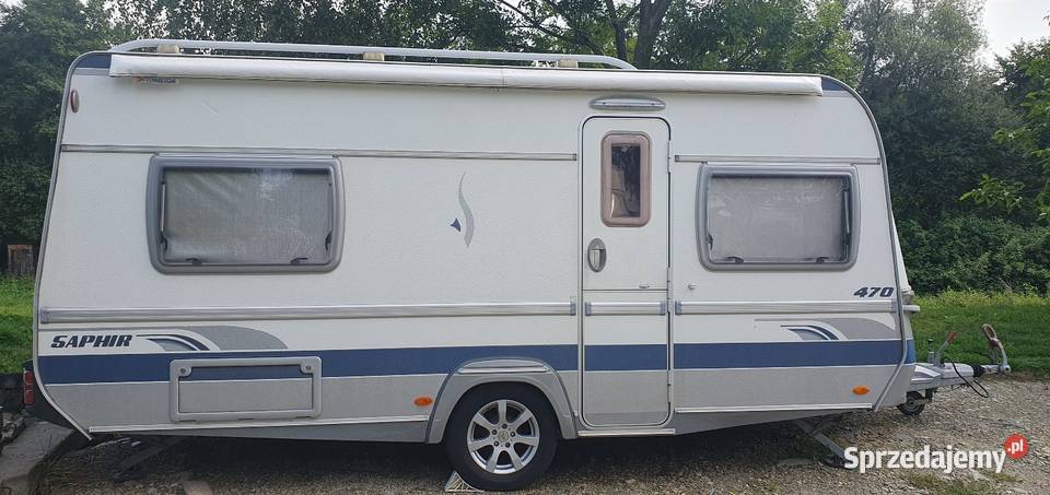 Przyczepa kempingowa 23 Fendt saphir 470 TKD Jasło
