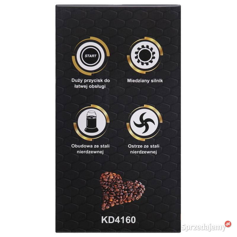 Elektryczny młynek do kawy 300W 60g Pawłowice