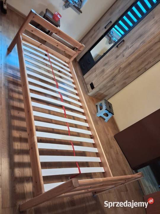 Łozko drewniane sosnowe lubuskie Krosno Odrzańskie