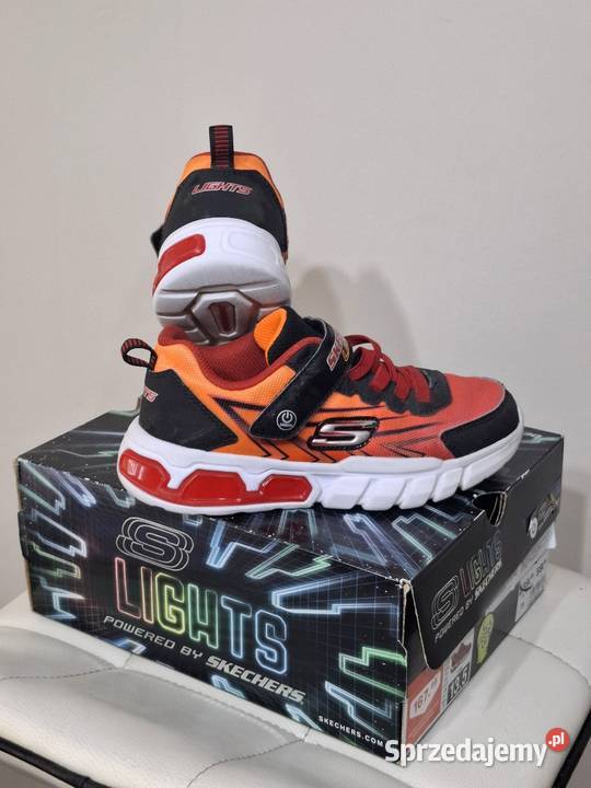 Skechers Lights 31 trampki sneakersy Obcas Thomasa