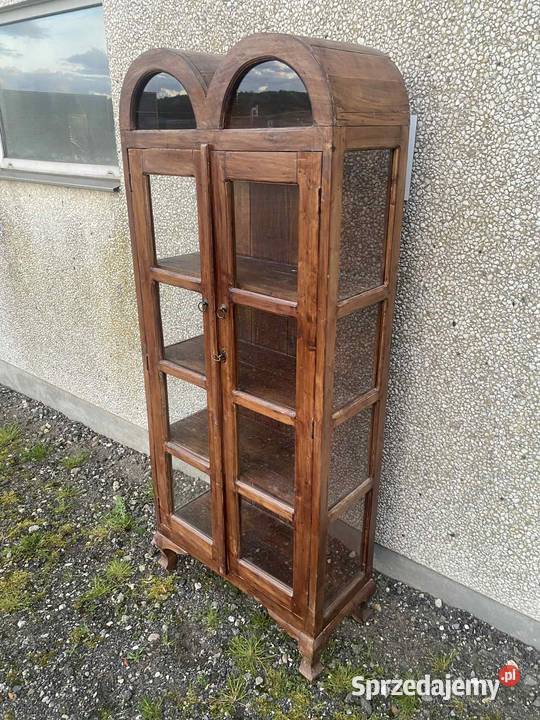 Przeszklona witryna z łukami drzewo indyjskie Garwolin sprzedam