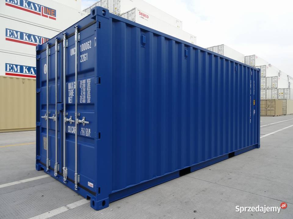 Kontener 20DV OW nowy RAL5010 RAL7016 RAL7035 sprzedam