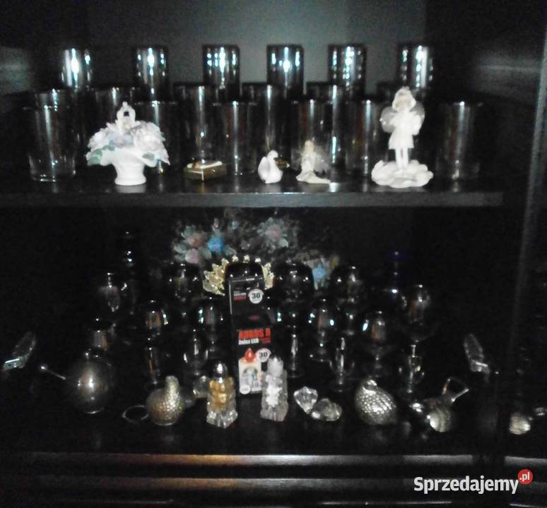 Szkło Metalizowane Kieliszki Szklanki Literatki Kraków