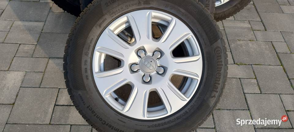 Felgi z oponami zimowymi Audi R16Q3Q5 5x112 Kolno