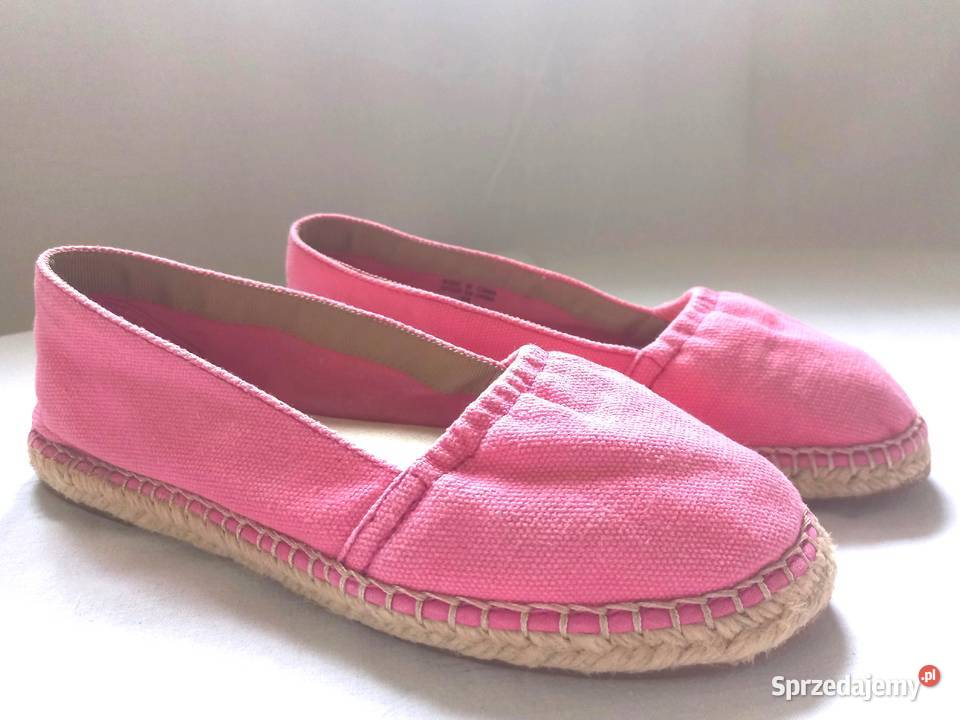 Espadryle różowe r 375 Aldo stan sprzedam