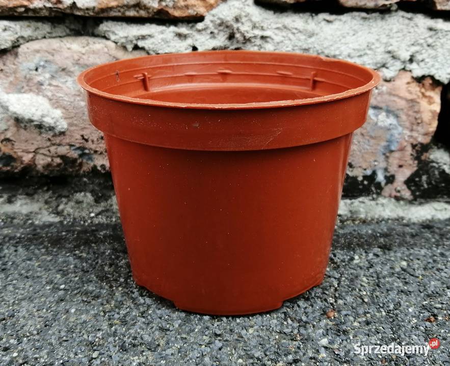 Doniczki produkcyjne śr 11 05L okrągłe Terakota Siewierz