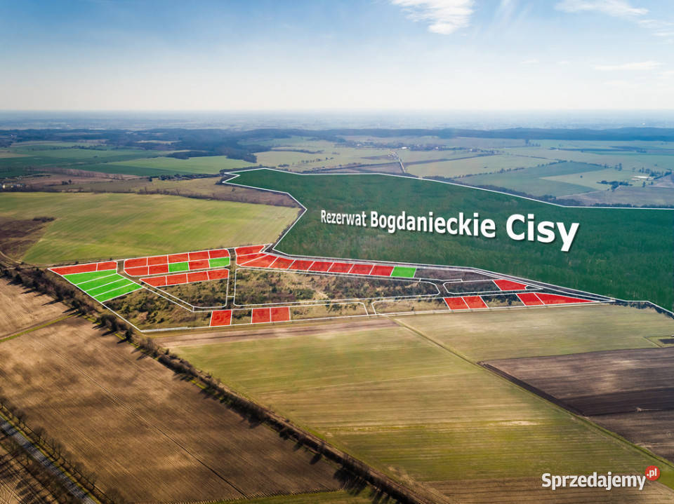 Działki na granicy BaczynaMarwice miejscowy plan sprzedam