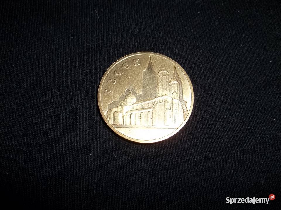 Moneta okolicznościowa 2 PłockHistoryczne Miasta