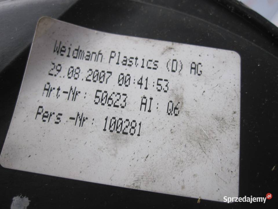 MERCEDES W204 07r kanał dolot powietrza Kielce