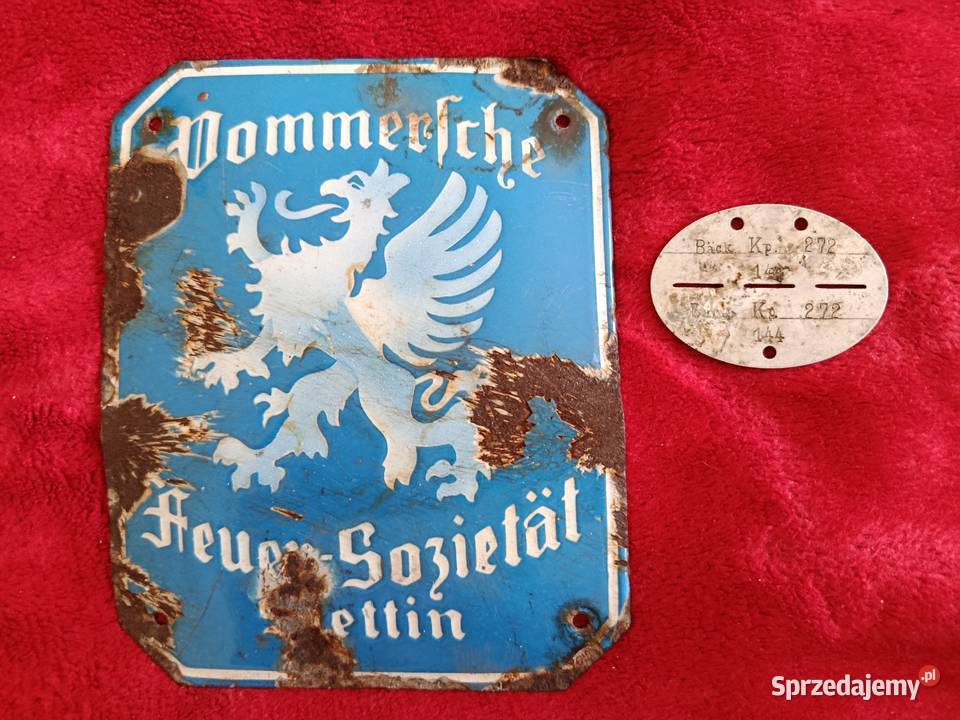 Nieśmiertelnik i szyld Szczecin