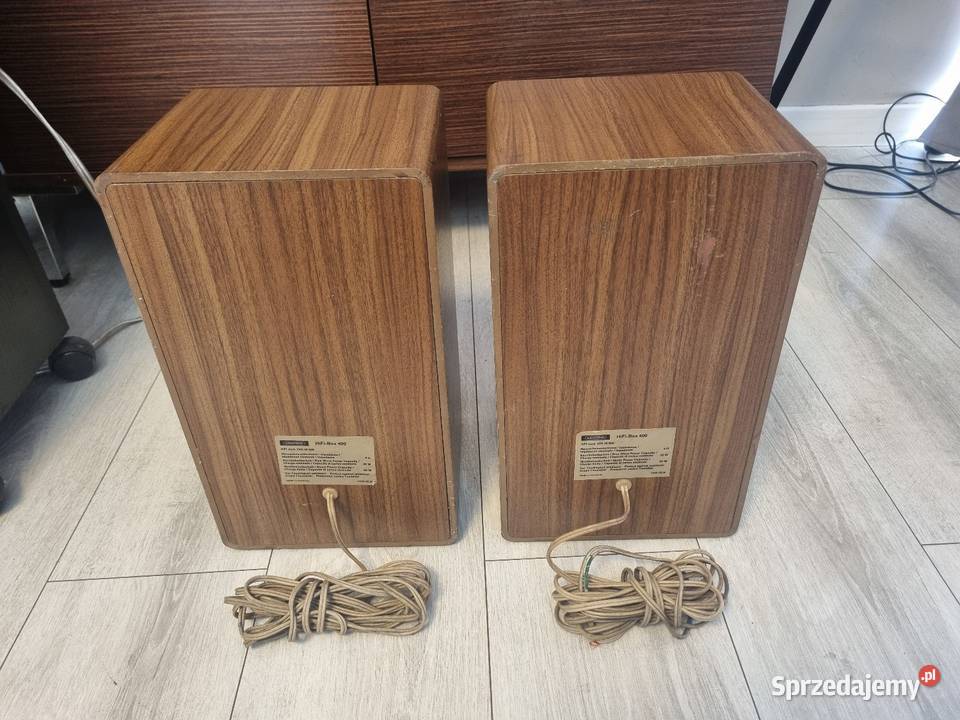 Kolumny GRUNDIG HiFiBOX 400 piękny dzwięk pomorskie Solnica