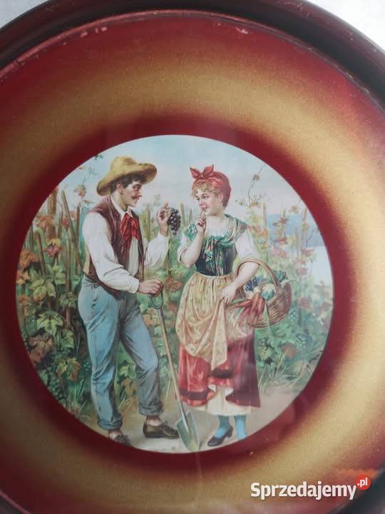 Śliczny Obrazek sielskie sceny Winobranie i pomorskie Gdańsk