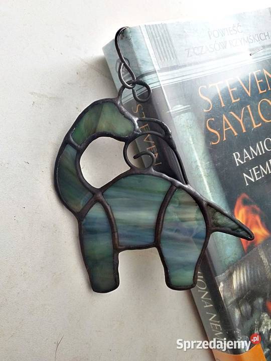 Zakładka do książki Dinozaur witraż śląskie Piekary Śląskie