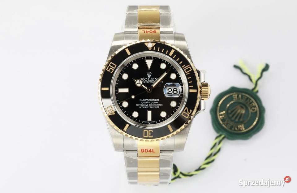 Zegarek Rolex Submariner Date Gold Silver
