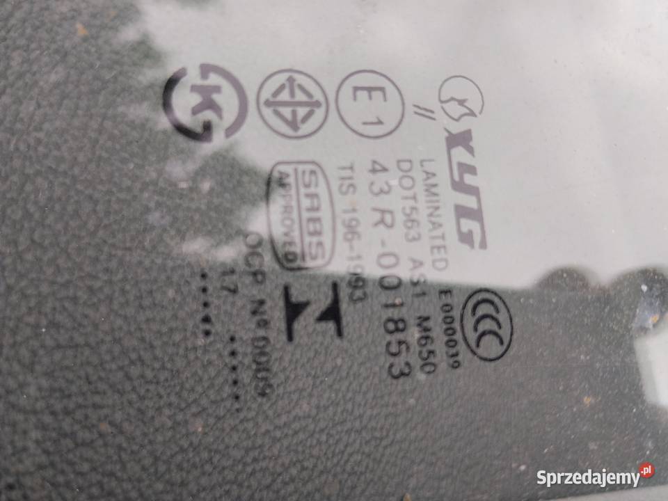 Szyba przednia opel Vectra c Signum sensor osobowe lubelskie