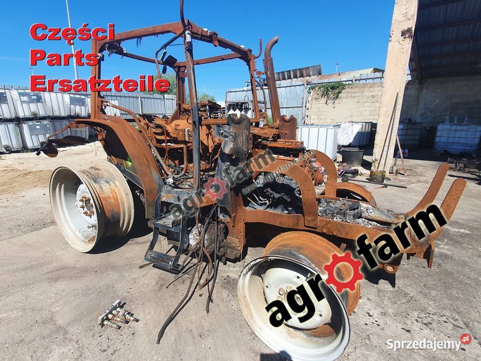 Deutz Agrofarm 85 części skrzynia biegów silnik Byków