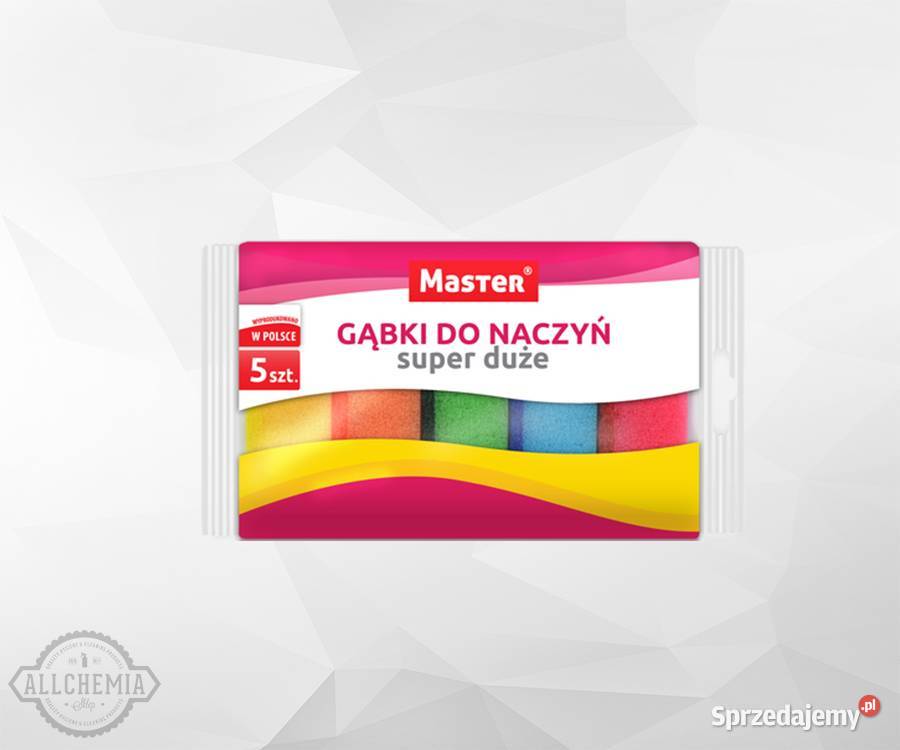 GĄBKI ZMYWAKI DO NACZYŃ DUŻE 5 GĄBKA ZMYWAK łódzkie