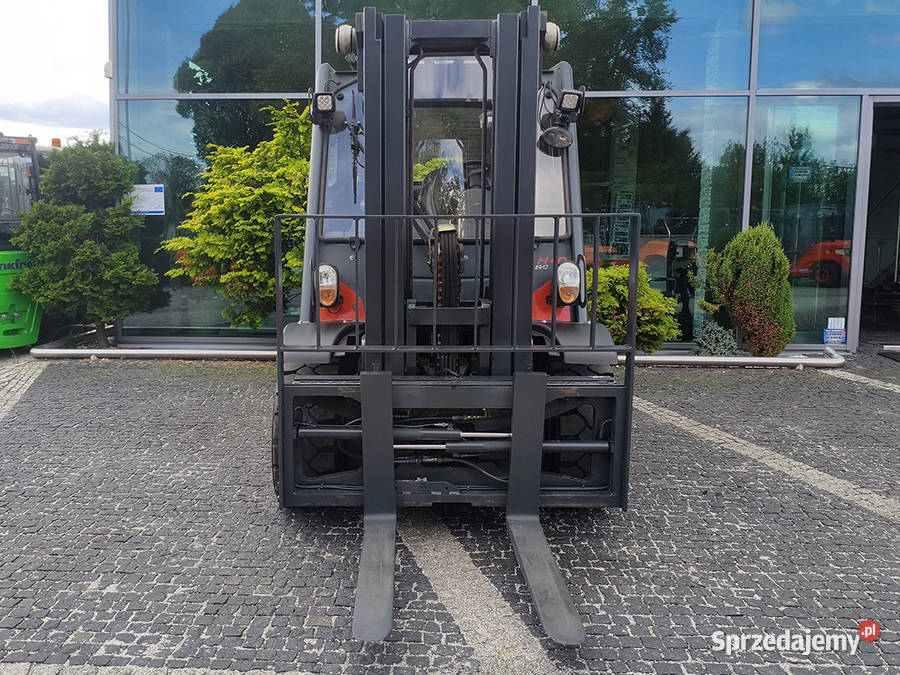 Wózek widłowy Linde H40T 4 t triplex 407 m LPG Kęty
