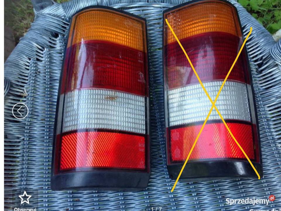Lampy Tylne 2 do Opel Kadett D 1979 r