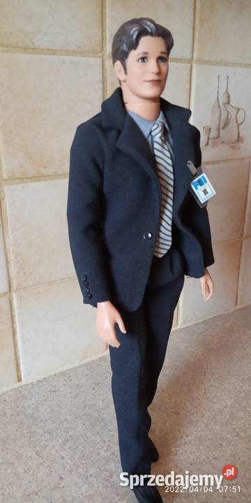 vintage kolekcjonerska lalka Mulder Pozostałe